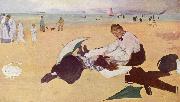 Edgar Degas Beach Scene oil painting reproduction